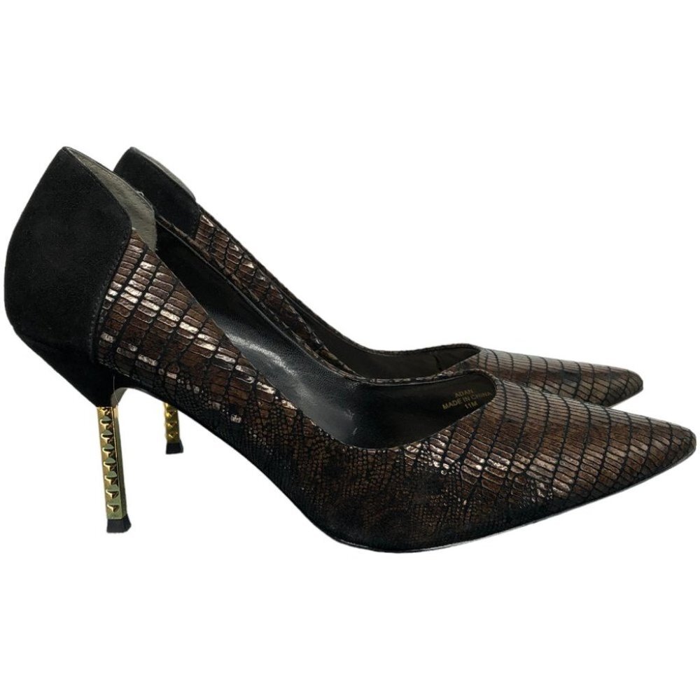 J.Renee Black and Brown Heels